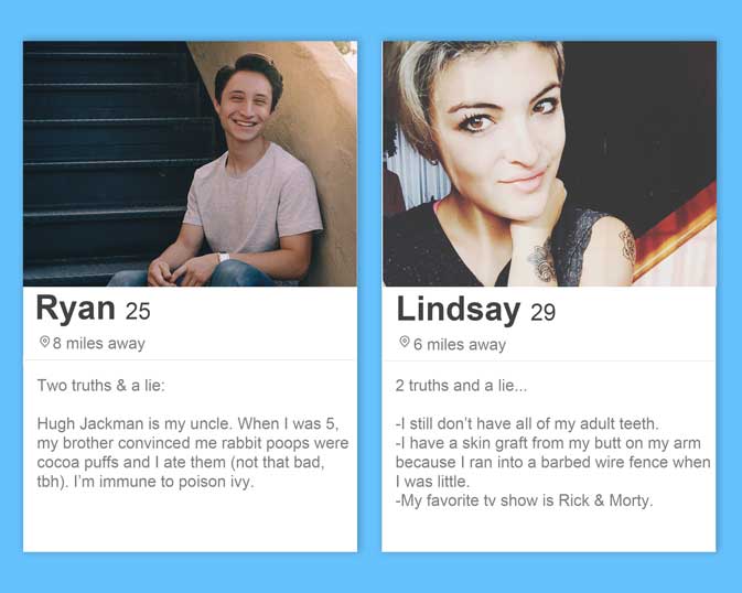 Tinder bios used most 33+ Funny